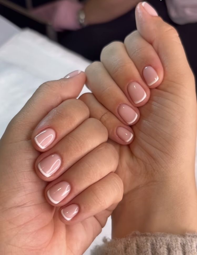 Express + French Gel Manicure